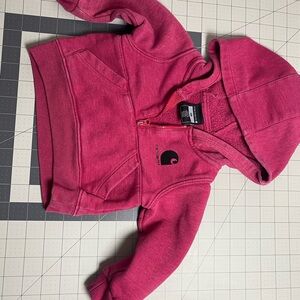 Carhartt Raspberry Half-Zip Hoodie